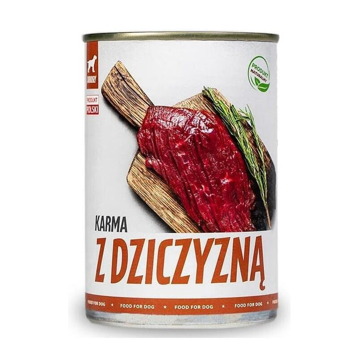 Comida Húmeda Para Perros Tuf Tuf Venison Food  400 G