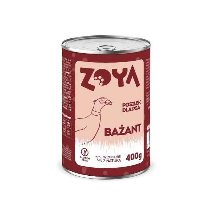 Zoya Pheasant - Comida Húmeda Para Perros - 400g