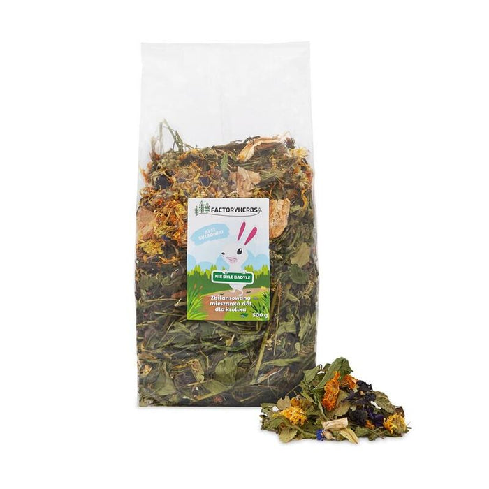 Comida Para Conejos  Factoryherbs Nie Byle Badyle  500g