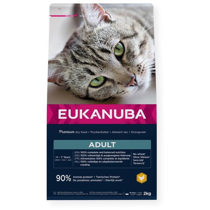 Comida Seca Para Gatos Eukanuba Adult Chicken  2kg