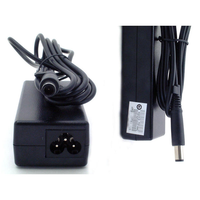 Compaq Cargador 19.5v 65w Con Dongle Con Cable Alimentación Para 4.5mm X 3mm Fixed Tip + 7.4 X 5mm Dongle 463958-001