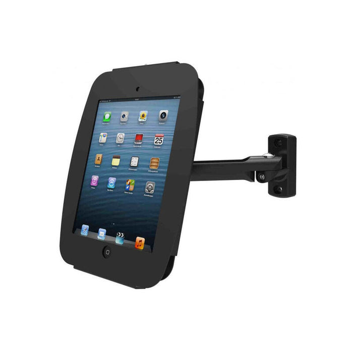 Compulocks Ipad Pro 12.9" (3-6th Gen) Space Enclosure Swing Wall Mount Carcasa Antirrobo Para Pc Tablet Bloqueable Aluminio De Alta Calidad Negro Tamaño De Pantalla: 12.9" Se Puede Instalar En La Pared Se Puede Instalar En Una Superficie