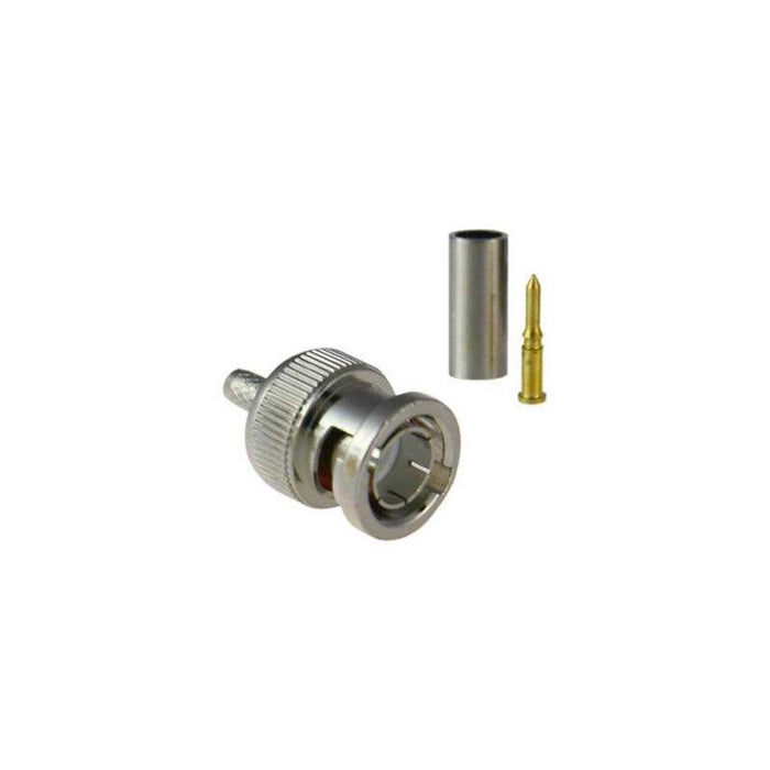 Conector Bnc Fino Macho Para Crimpar Cable De Cctv Rg-174 Y Micro Rg-59