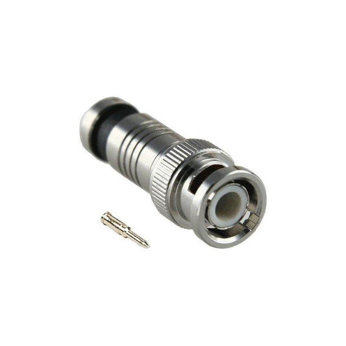 Conector Bnc Macho De Compresion Cable Coaxial Rg59