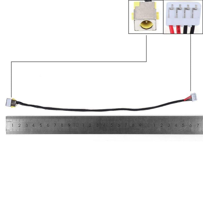Conector Cc Cable Conector De Alimentación Cc Para Acer Travelmate P N 1417 00et000 1417 00et000