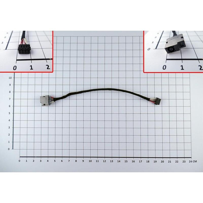 Conector Dc Jack Con Cable Para Hp 14-D000, 14-D100, 15-D000, 15-D100 747116-001