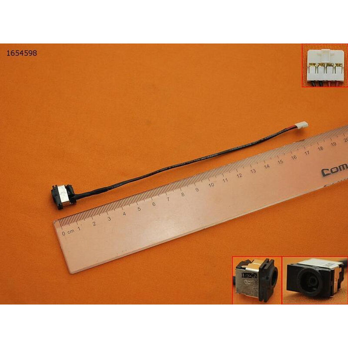 Conector Dc Jack Con Cable Para Samsung Np270ese,Np275, Np500