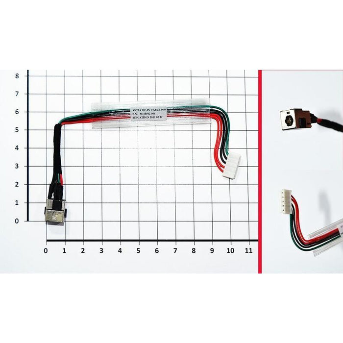 Conector Dc Jack Para Portátil Hp Compaq Presario C700 90w Dc301002b00 Pj117