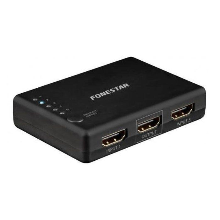 Conmutador Hdmi Fonestar Fo-22sw51 5 Entradas-1 Salida
