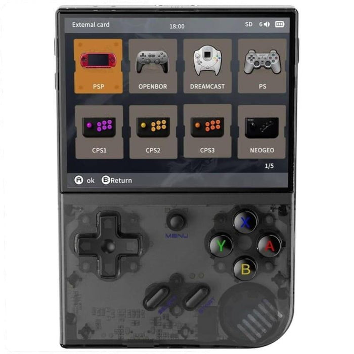 Consola Retro Anbernic Rg35xx Plus 64gb Negro