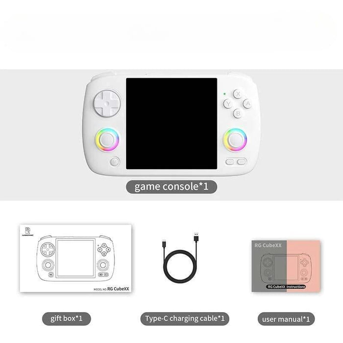 Consola Retro Portátil Anbernic Rg Cubexx 32 Gb Blanco