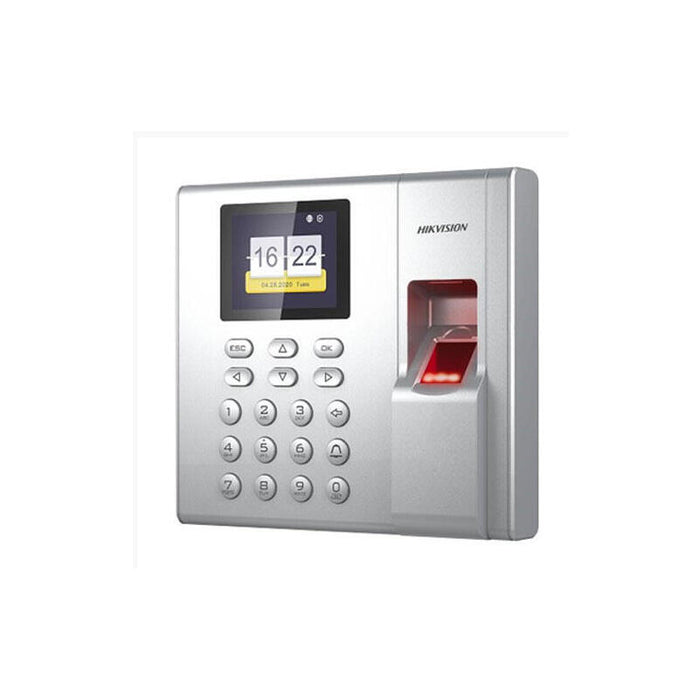 Control De Presencia Hikvision. Huella, Tarjeta Em Y Teclado. Con Batería