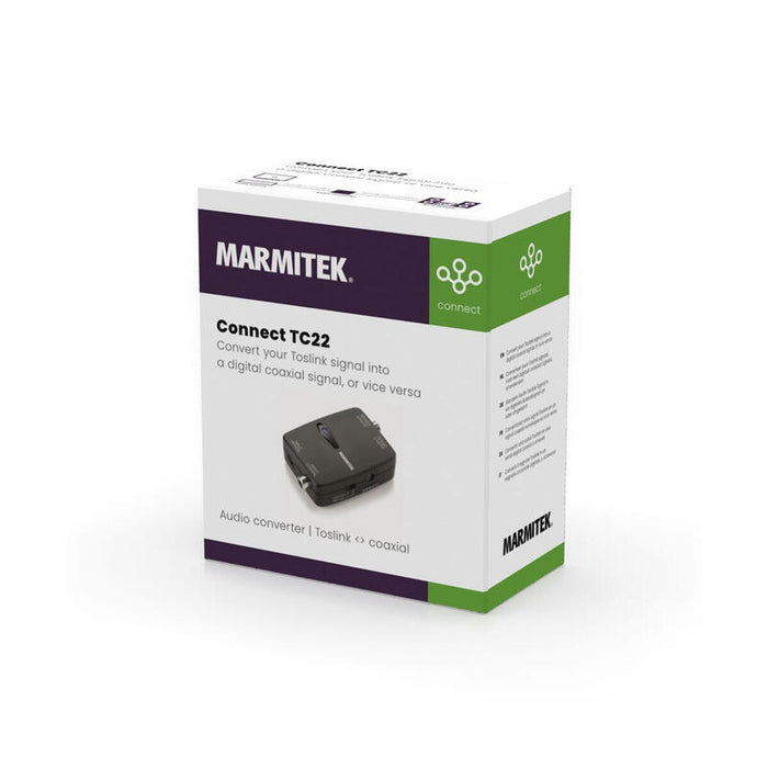 Conversor De Audio Marmitek Connect Tc22 Toslink Coaxial