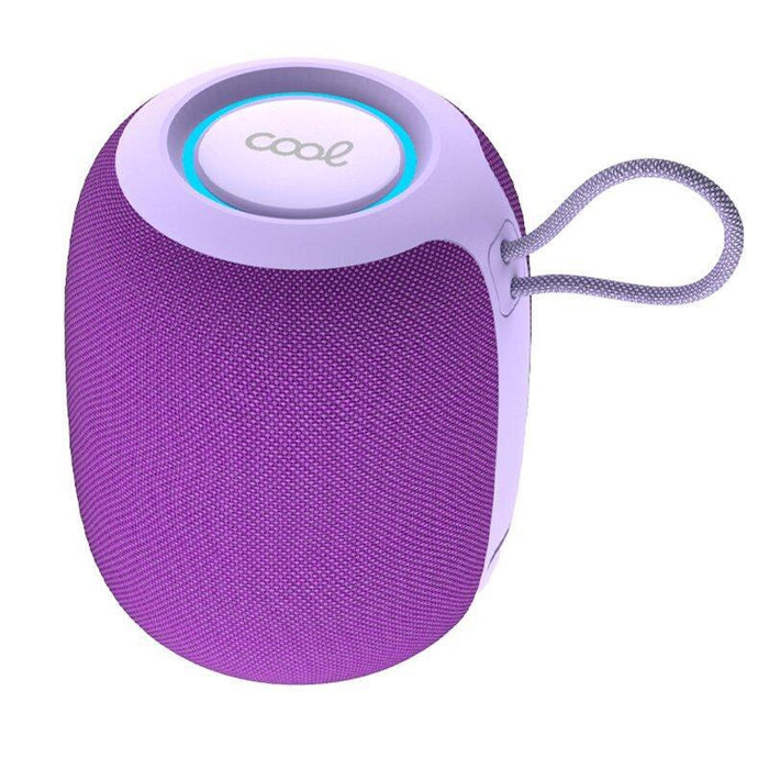 Cool Altavoz Bluetooth  Msica 6w  Cord Tws Violeta