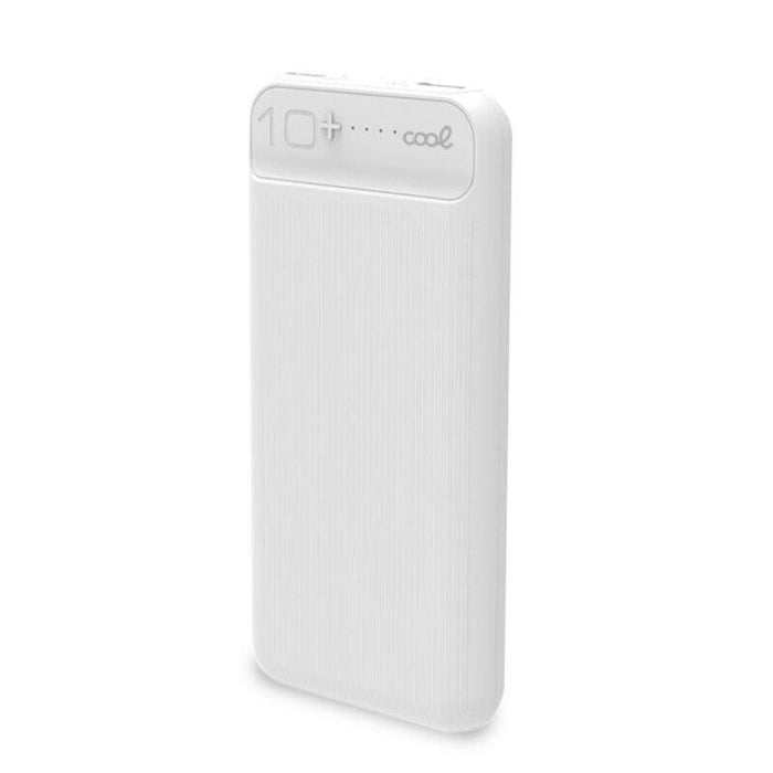 Cool Bateria Externa  Power Bank 10.000 Mah (2 X Usb / 2a)  Boston Blanco