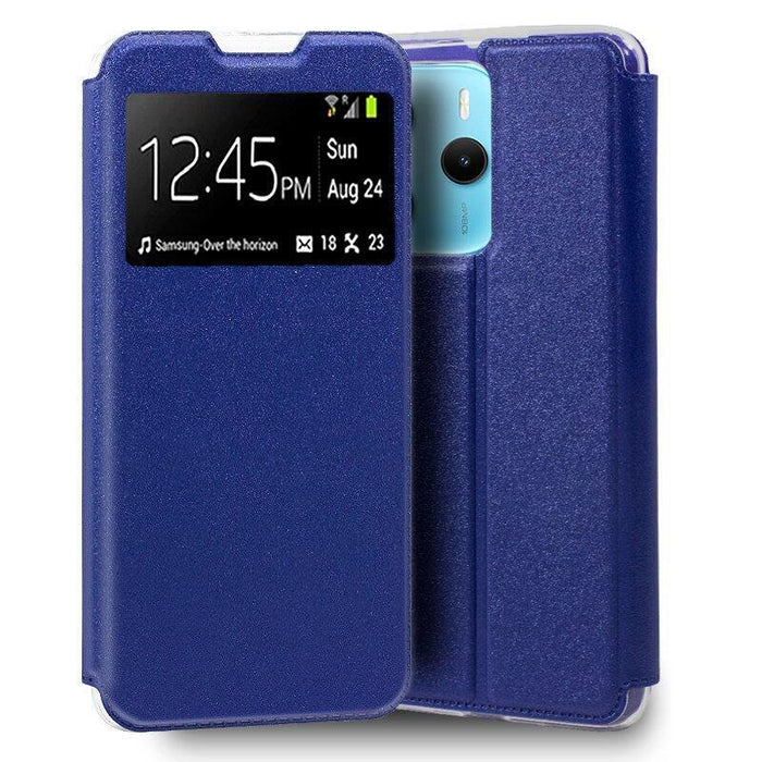 Cool Funda Flip Cover Xiaomi Redmi Note 14 Liso Azul