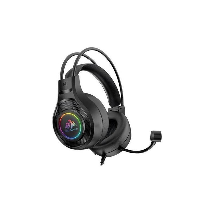 Coolsound G7 Auriculares Gaming Con Microfono Flexible - Compatible Con Pc, Mac, Ps5, Ps4, Xbox 360, Nintendo Switch - Iluminacion Led - Diadema Ajustable - Almohadillas Acolchadas - Controles En Auricular - Cable De 2m