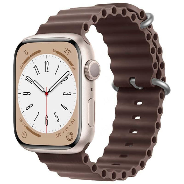 Correa Apple Watch 38/40/41mm Wave Marrón