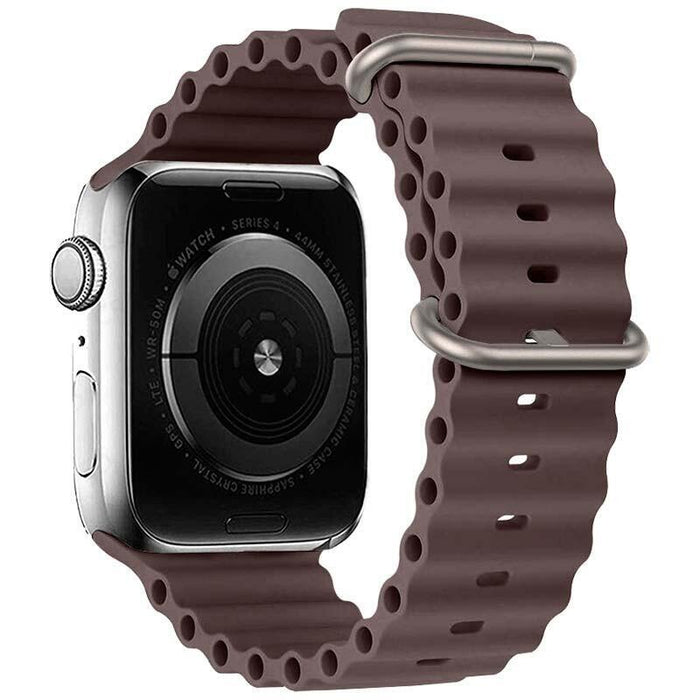 Correa Apple Watch 42/44/45/49mm Wave Marrón