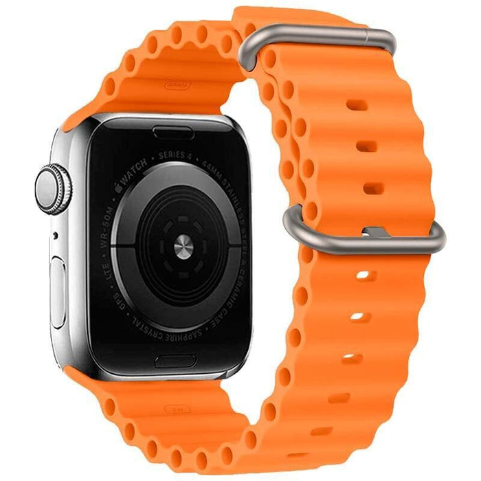 Correa Apple Watch 42/44/45/49mm Wave Naranja
