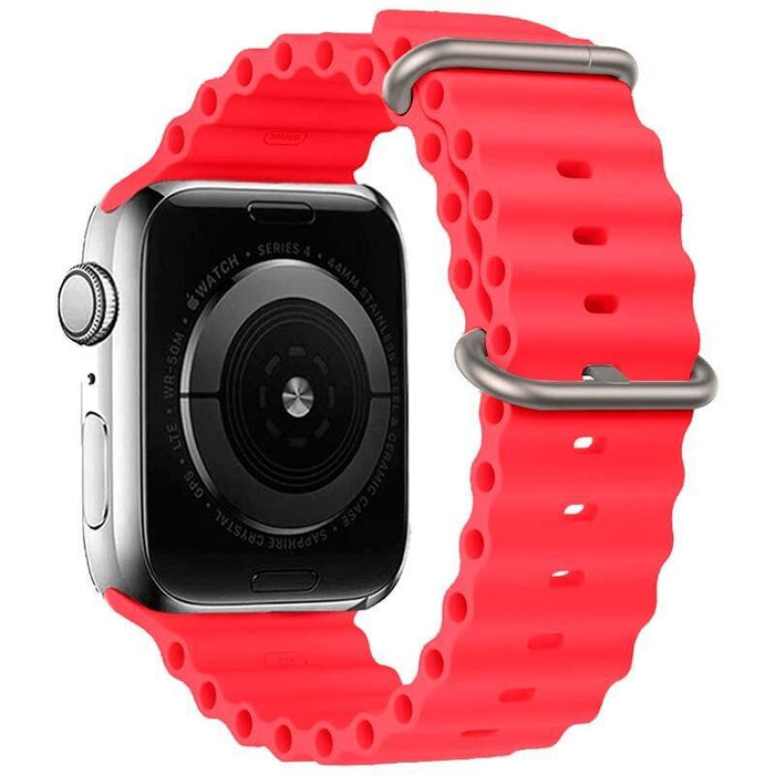 Correa Apple Watch 42/44/45/49mm Wave Rojo