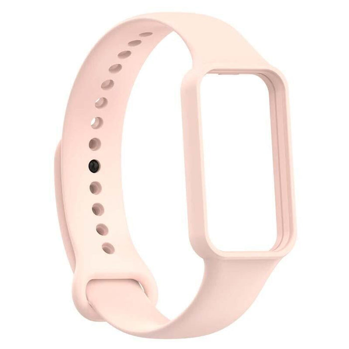 Correa De Silicona Amazfit Band 7 Rosa Claro