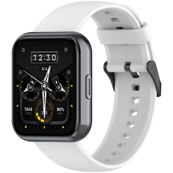 Correa De Silicona Realme Watch 3 / 3 Pro Blanco
