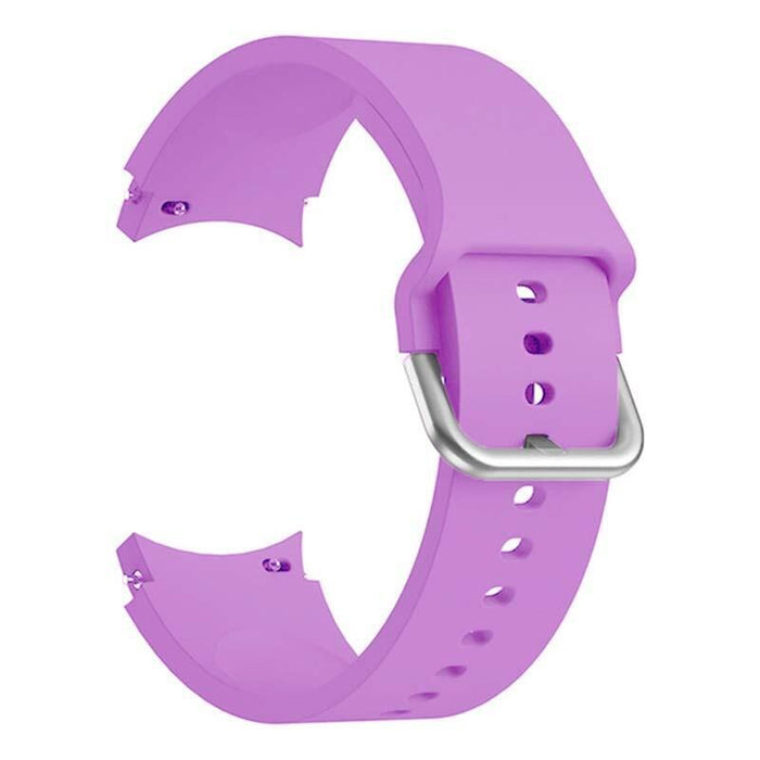 Correa De Silicona Samsung Galaxy Watch 4/5/6 Morado