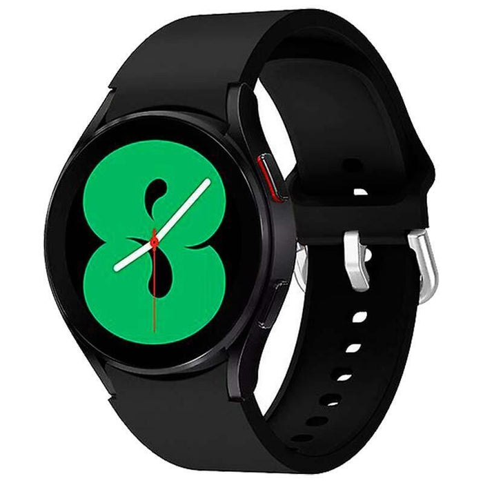 Correa De Silicona Samsung Galaxy Watch 4/5/6 Negro