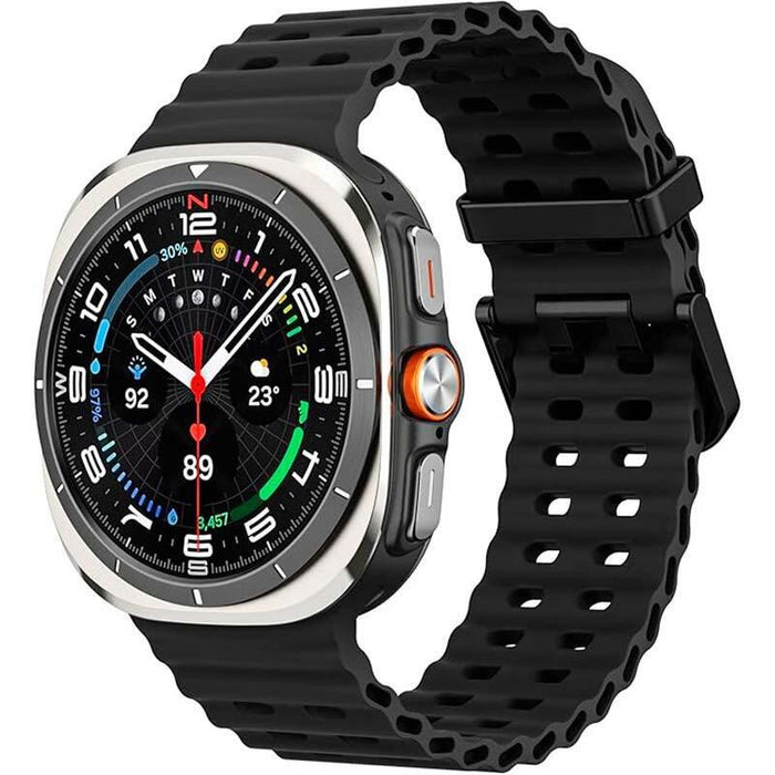 Correa De Silicona Samsung Galaxy Watch Ultra Negro