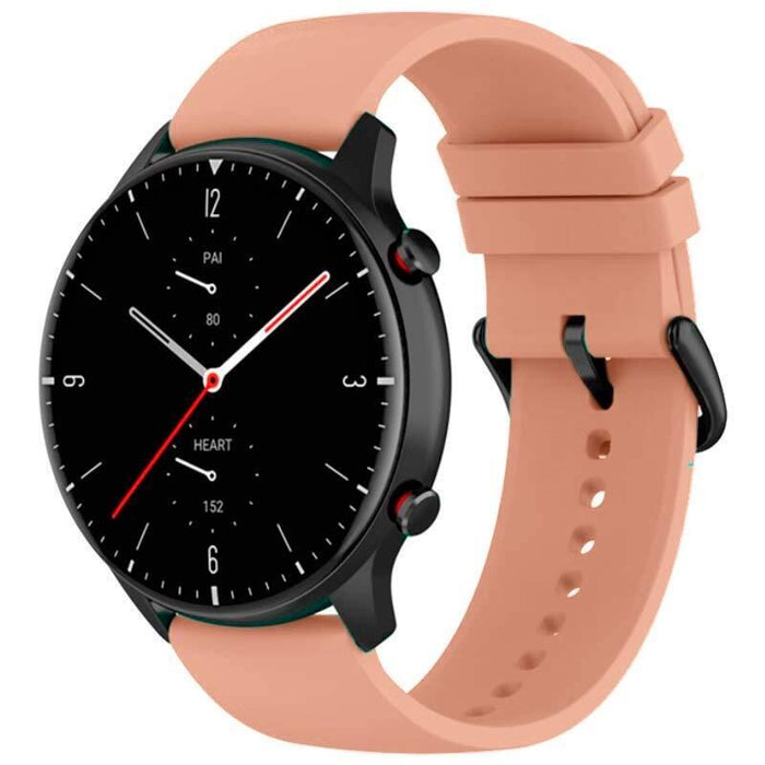 Correa De Silicona Universal 22mm Caqui Para Smartwatch Xiaomi/Amazfit/Samsung/Huawei/Realme/Ticwatch