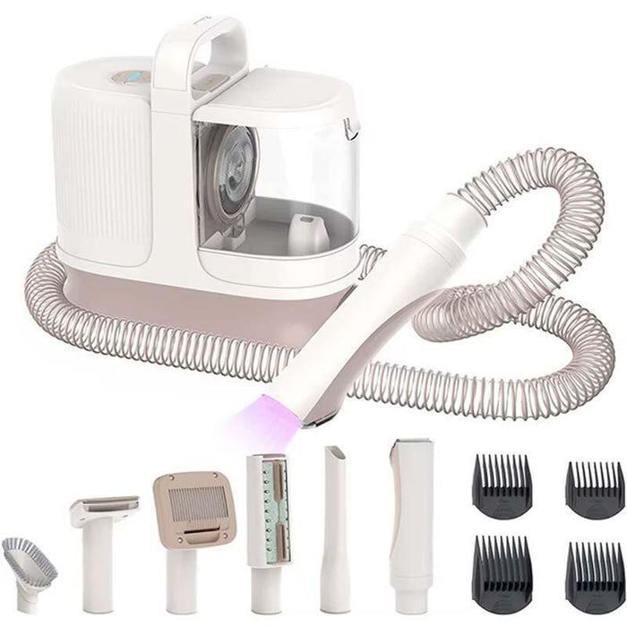 Cortador De Pelos Redroad P17 Escova E Para Animais Com Aspirador