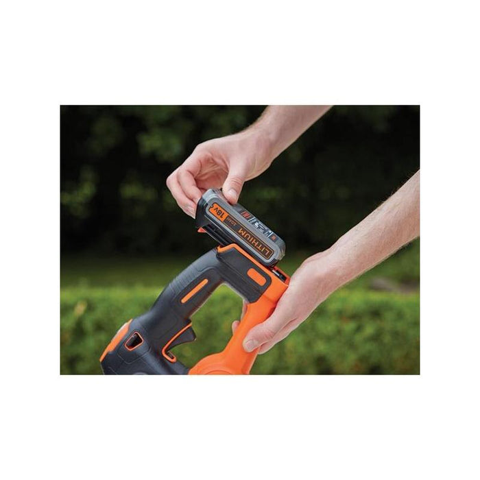 Cortasetos Inalámbrico Black & Decker Gtc18452pc-Qw (45cm) 18 V Batería 2,0 Ah, Cargador, Funda Protectora Para Cuchillas