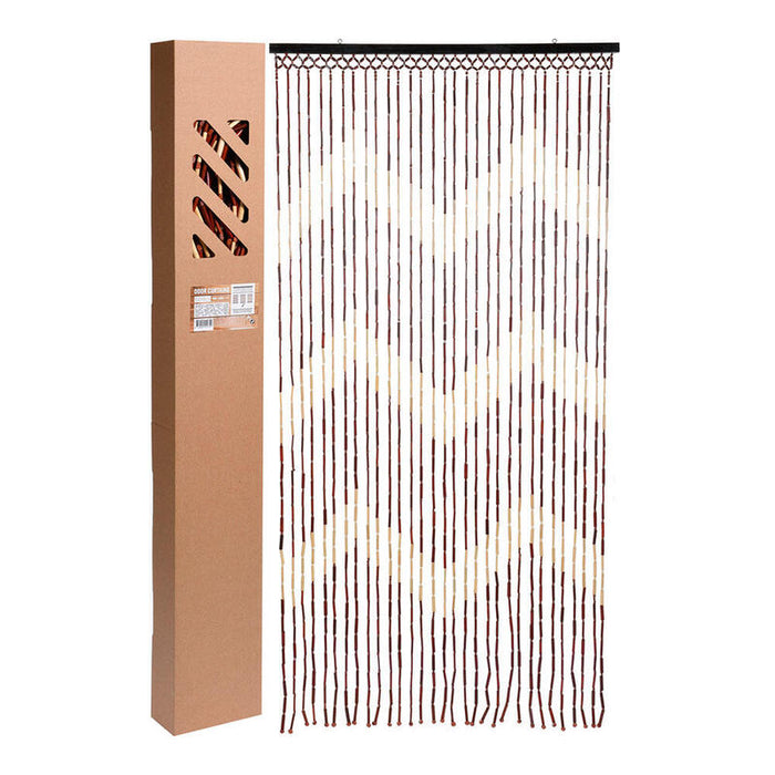 Cortina De Bambú Para Puertas. 90 X 180cm. Modelos Surtidos.