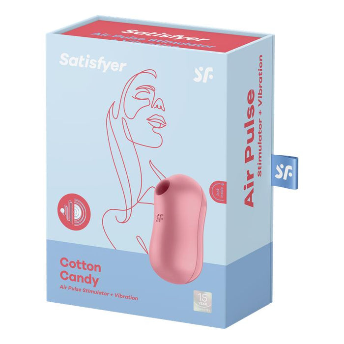 Satisfyer - Cotton Candy Estimulador Y Vibrador Rosa