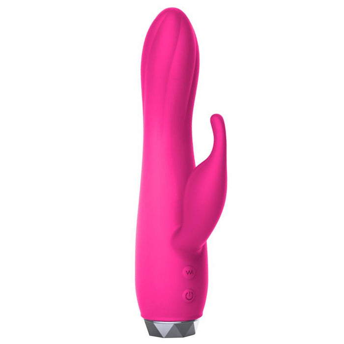 Couby Vibrador De Conejito Silicona Rosa