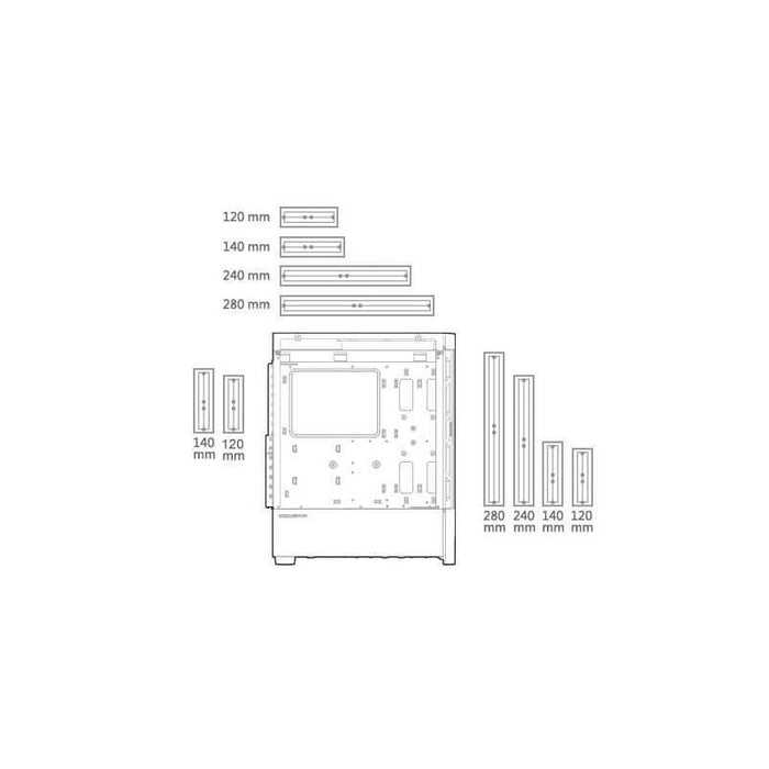Cougar Caja Miditorre Airface Rgb Negro