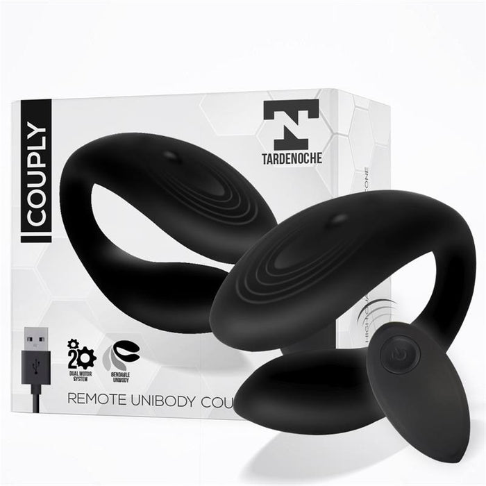 Couply Juguete Para Parejas Con Control Remoto Usb Unibody Silicona Líquida