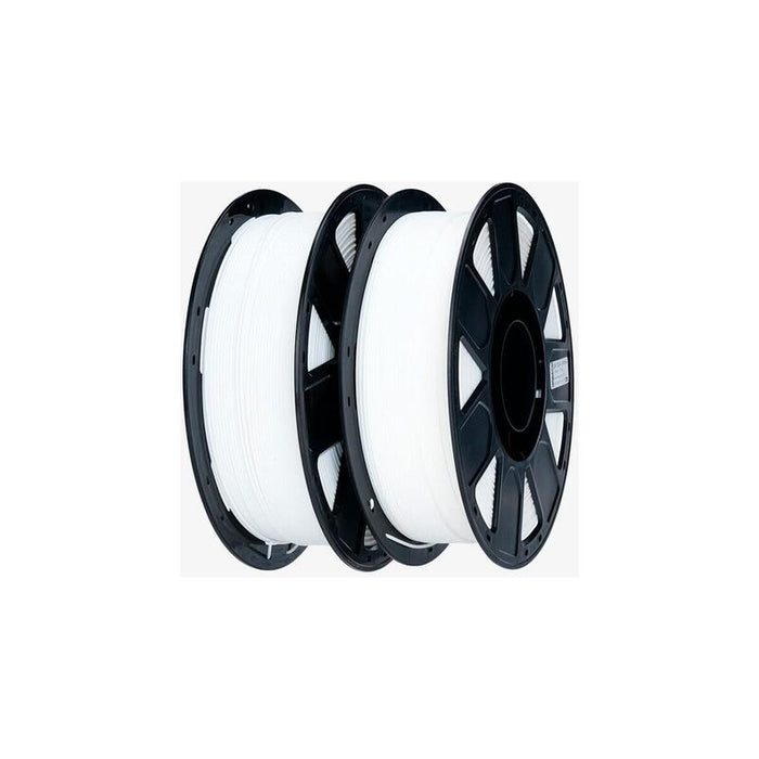 Creality Ender-Pla Filament Value Pack White, Filamento 3d 2 Kg, 1.75 Mm, En 2 Rollos 3301010347