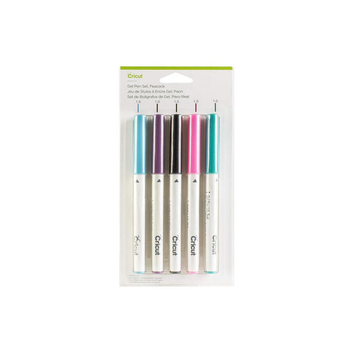 Cricut Gel Pen Set Peacock