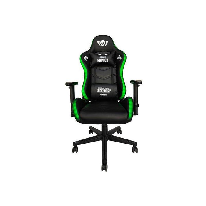 Cromad Serie Raptor Legendary Silla Gaming - Altura Regulable Con Piston De Gas Clase 2 - Reclinable Hasta 180âº -