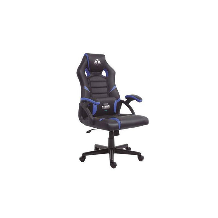 Cromad Silla Gaming - Materiales Premium - Ruedas De Nailon - Piston Clase 2 - Altura Regulable - Cojin Lumbar