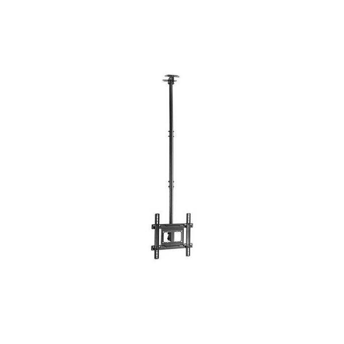 Cromad Soporte De Techo Para Tv De 32"-70" - Inclinable Y Giratorio - Gestion De Cables - Peso Max 50kg - Vesa 400x400mm