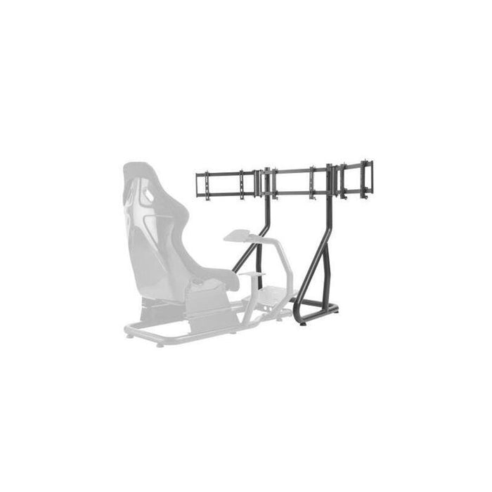 Cromad Stand Para Tres Televisores Racing Simulator Cockpit Seat