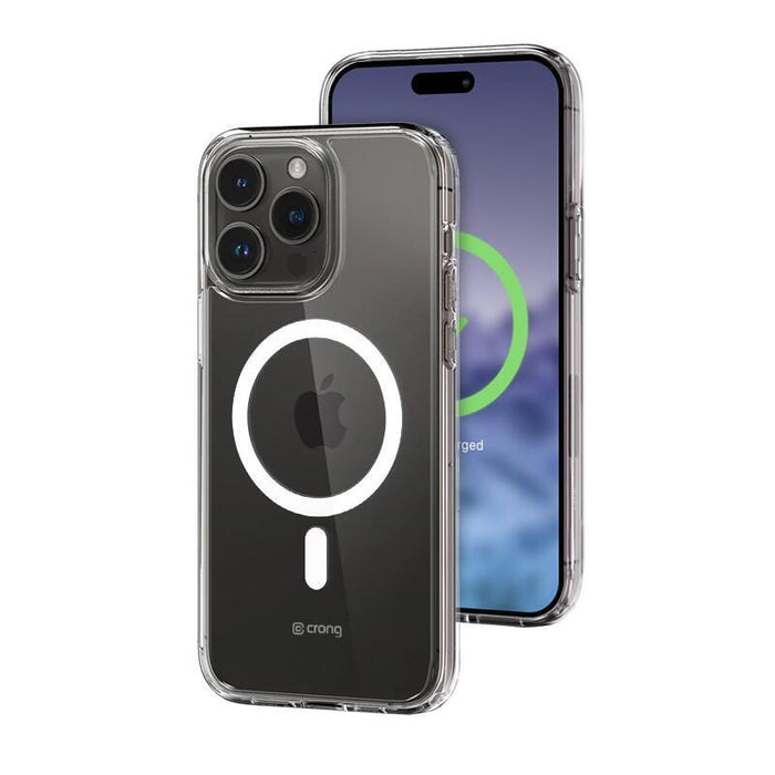 Crong Clear Mag Cover - Etui Iphone 15 Pro Max Magsafe (Przezroczysty)