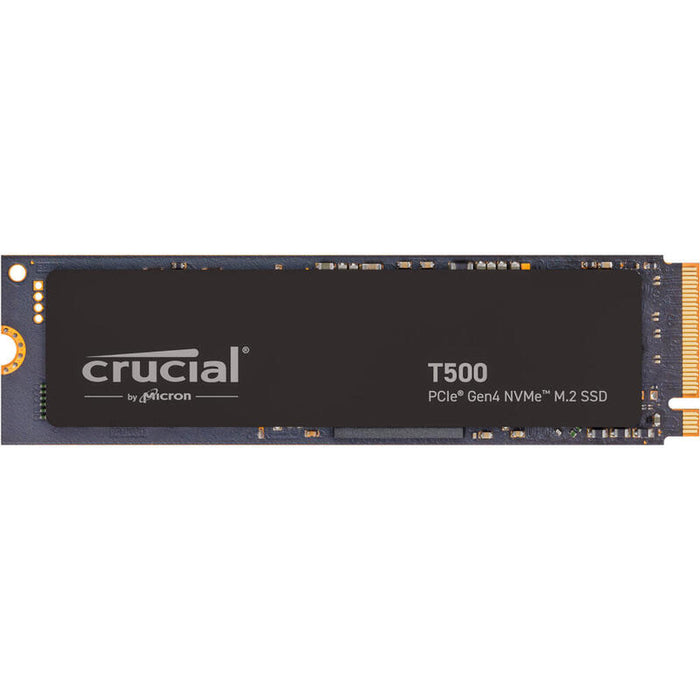 Crucial T500 500 Gb, Ssd Negro, Pcie 4.0 X4, Nvme, M.2 2280 Ct500t500ssd8