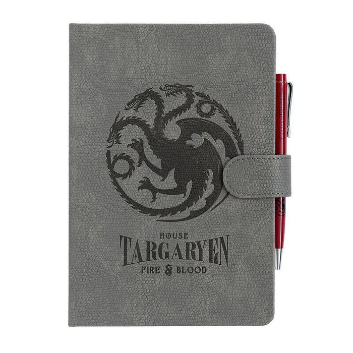 Cuaderno A5 Premium + Boligrafo Targaryen Juego De Tronos
