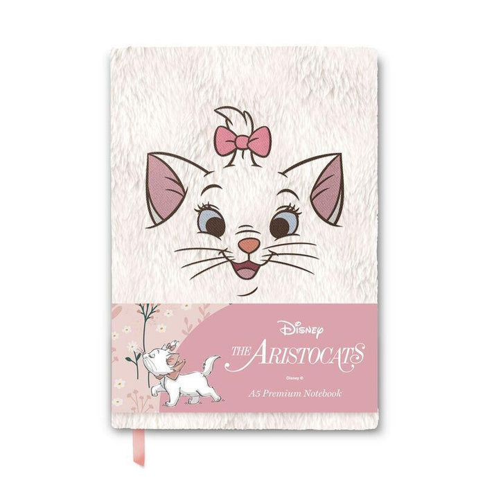Cuaderno A5 Premium Felpa Marie Los Aristogatos Disney