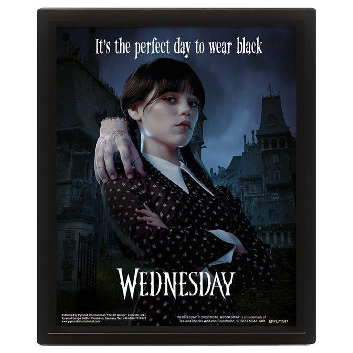 Cuadro 3d Miercoles - Perfect Day