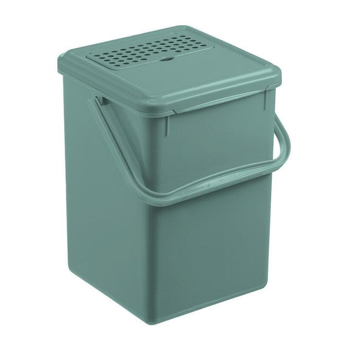 Cubo Compost 9l Con Filtro Carbón Verde Muérdago Bio